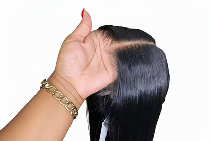 13X6 & 13x4 Bone Straight human hair wig with Transparent Lace for women